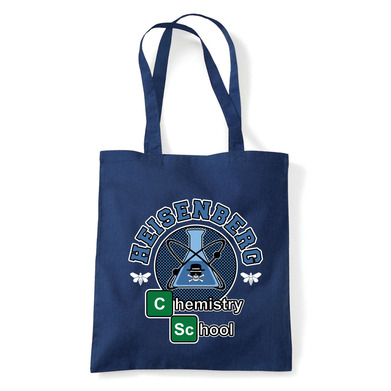 breaking bad totál szívás Sötétkék Shopper Vászontáska