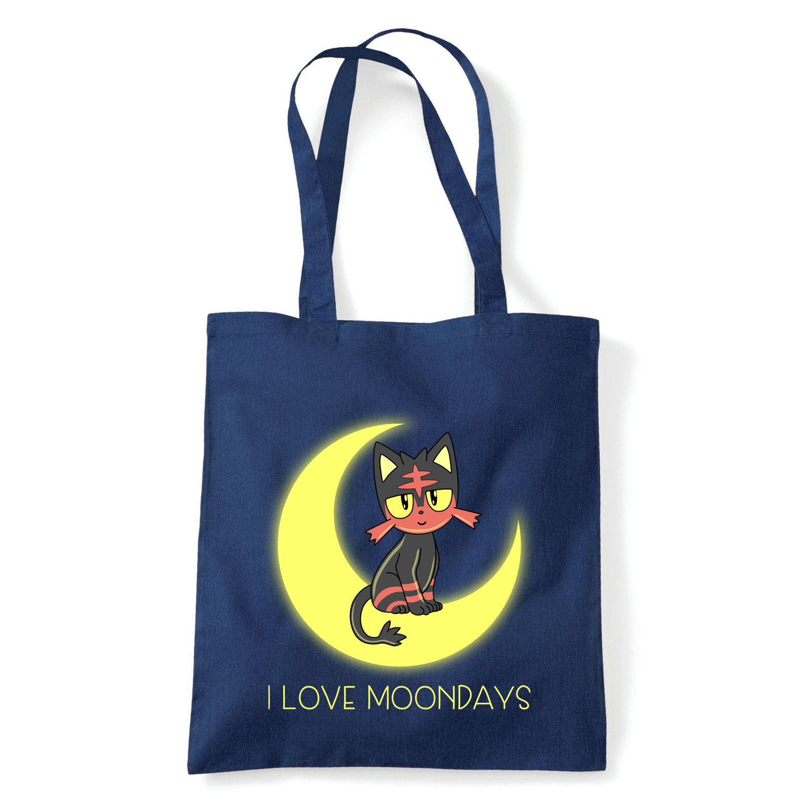 pokemon kitten Sötétkék Shopper Vászontáska