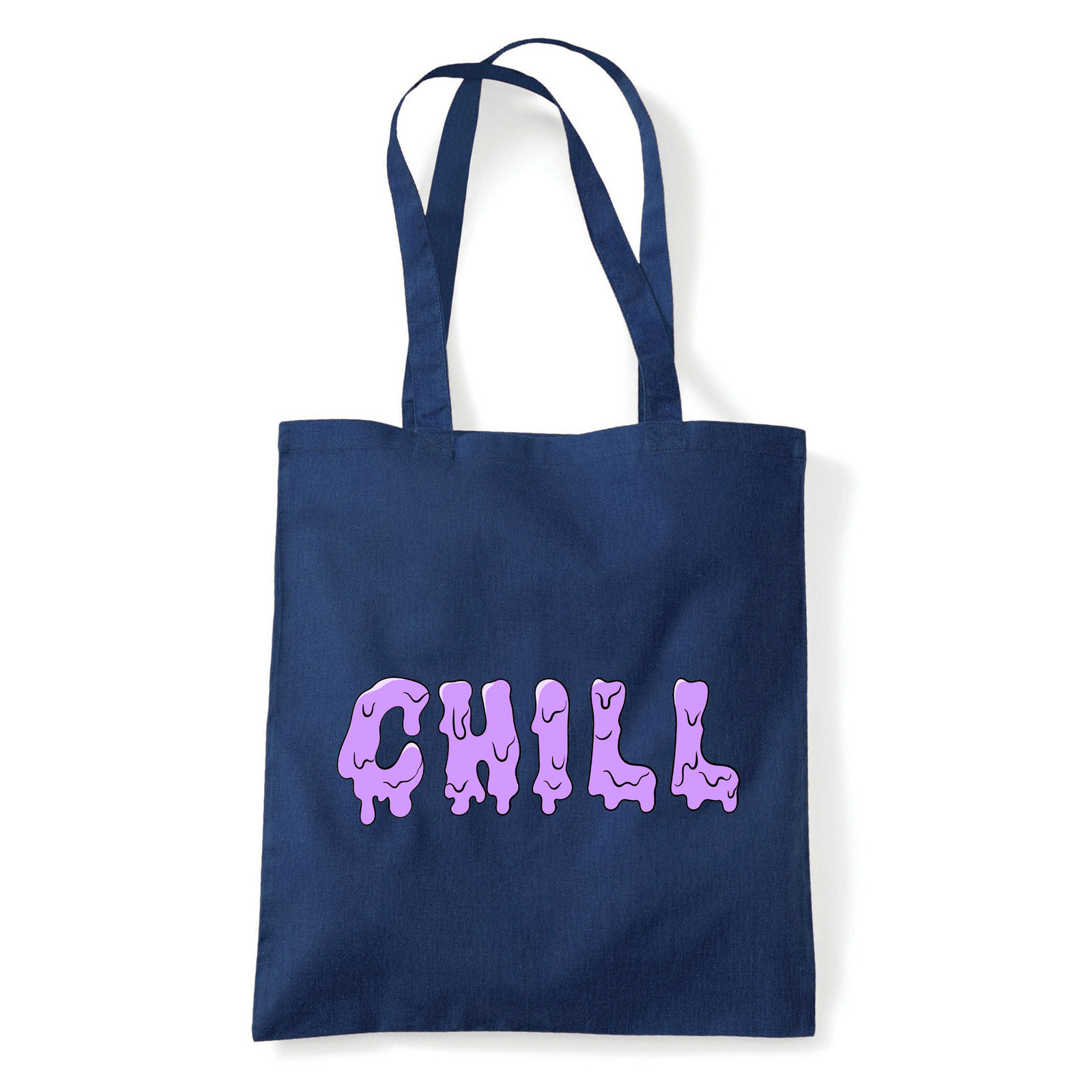 chill fagyi Sötétkék Shopper Vászontáska