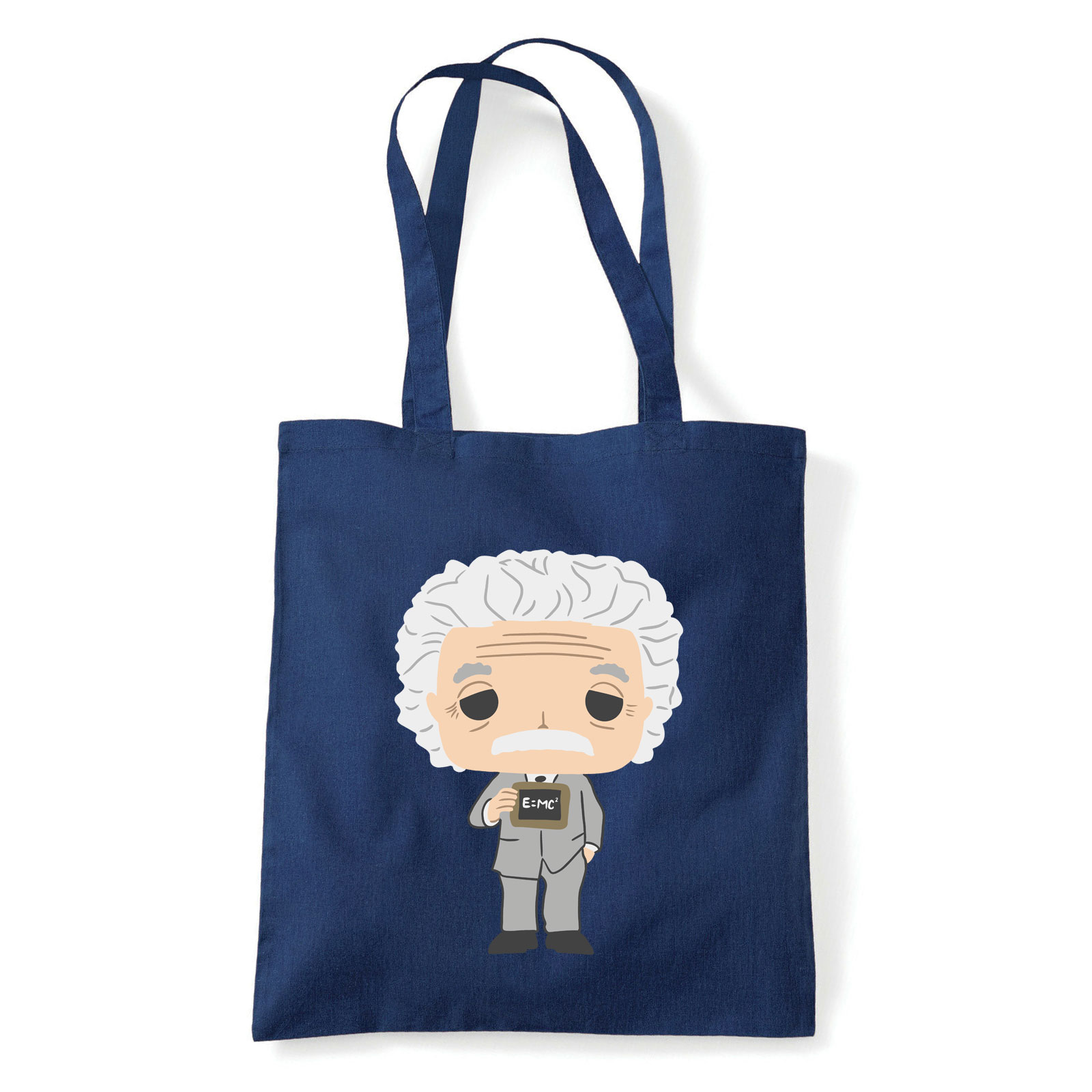 albert einstein Sötétkék Shopper Vászontáska