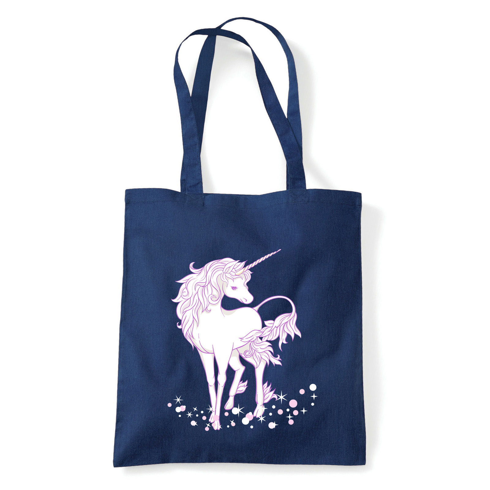 unikornis unicorn Sötétkék Shopper Vászontáska