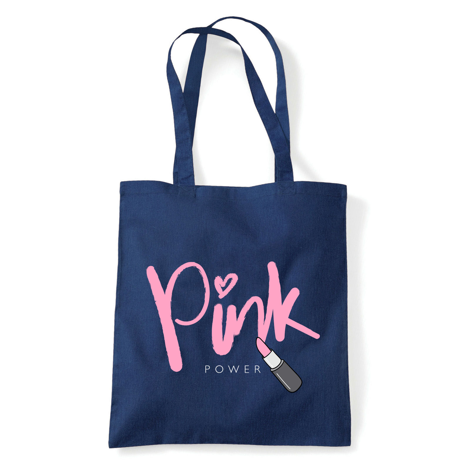 pink forever lipstick rúzs Sötétkék Shopper Vászontáska