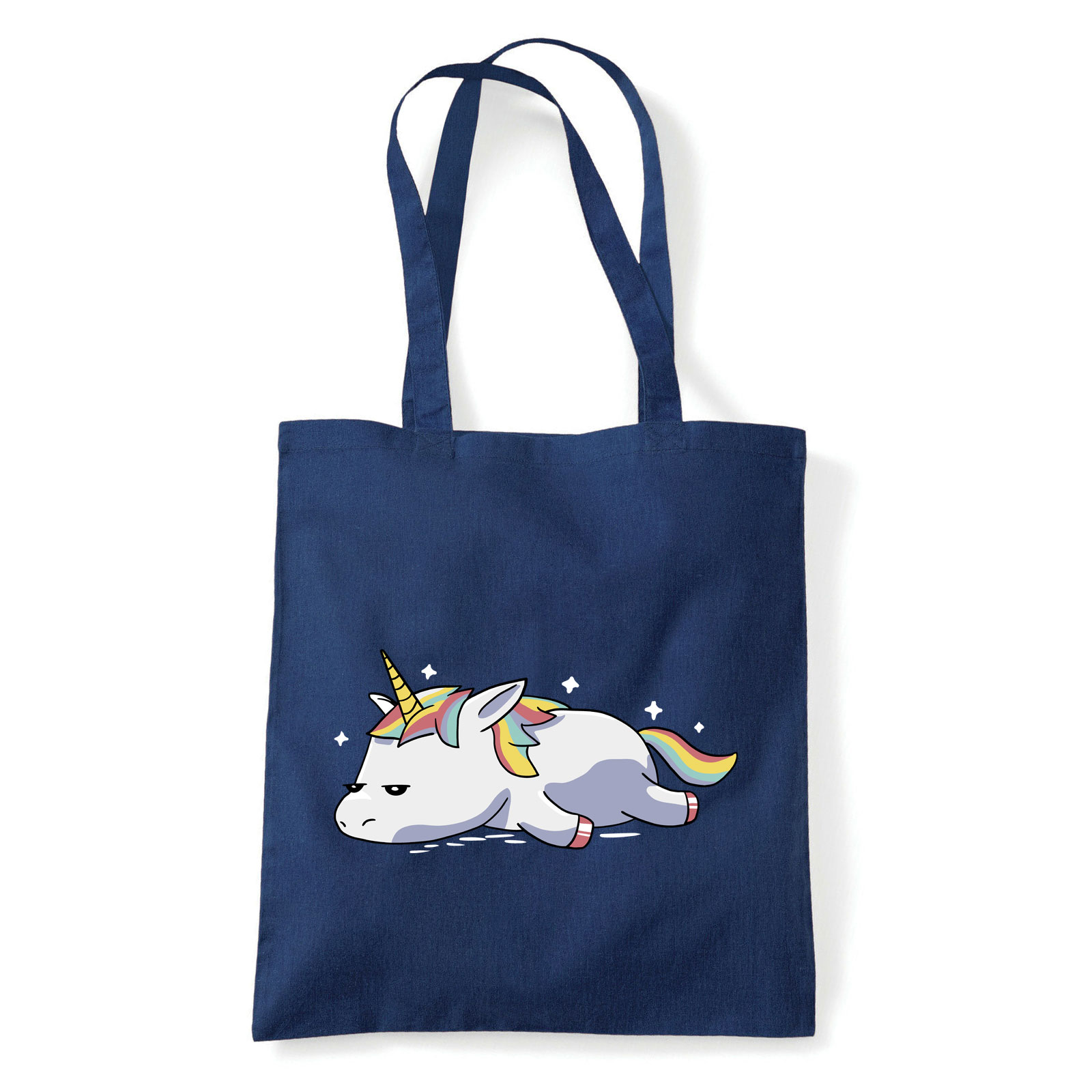 unikornis unicorn Sötétkék Shopper Vászontáska