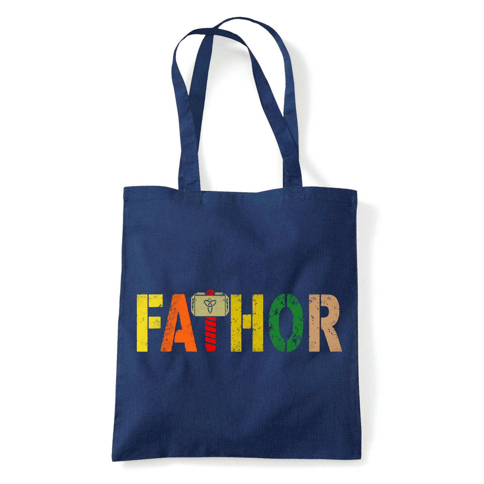 fathor apák napja Sötétkék Shopper Vászontáska