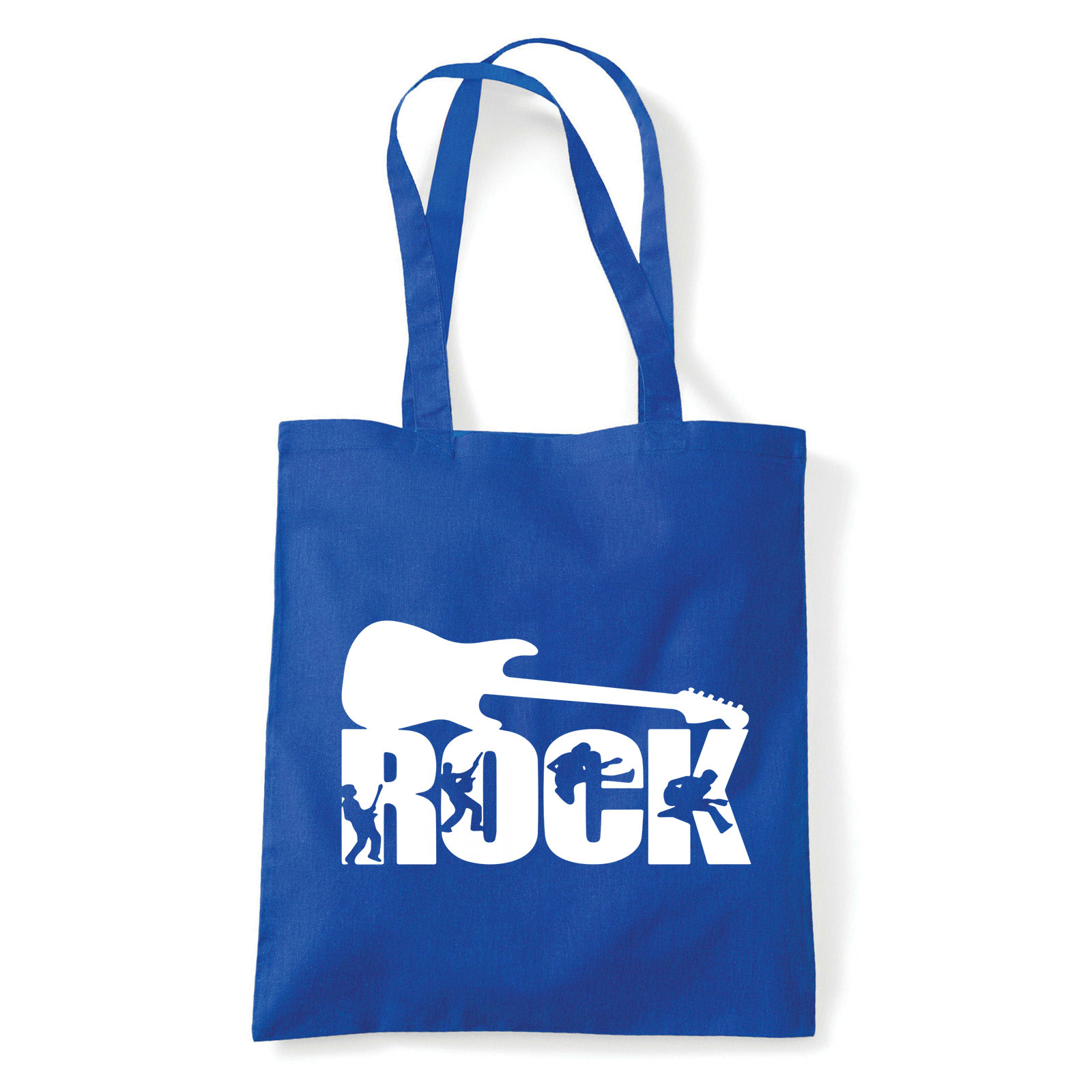 rock gitár gitáros Kék Shopper Vászontáska