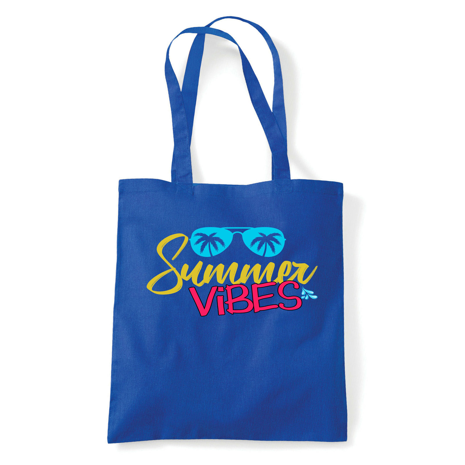 summer vibes nyár nyaralás Kék Shopper Vászontáska
