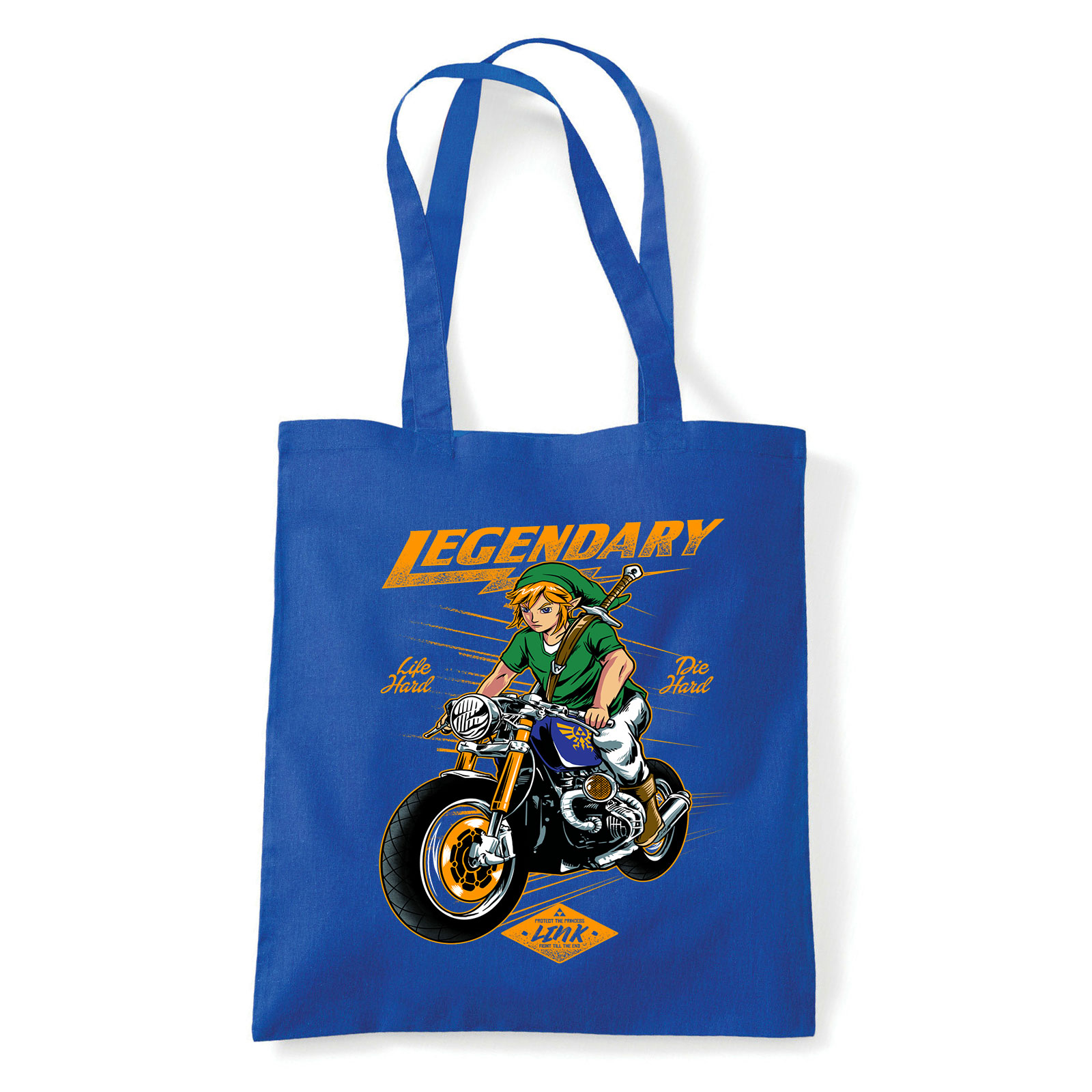 zelda link hyrule Kék Shopper Vászontáska