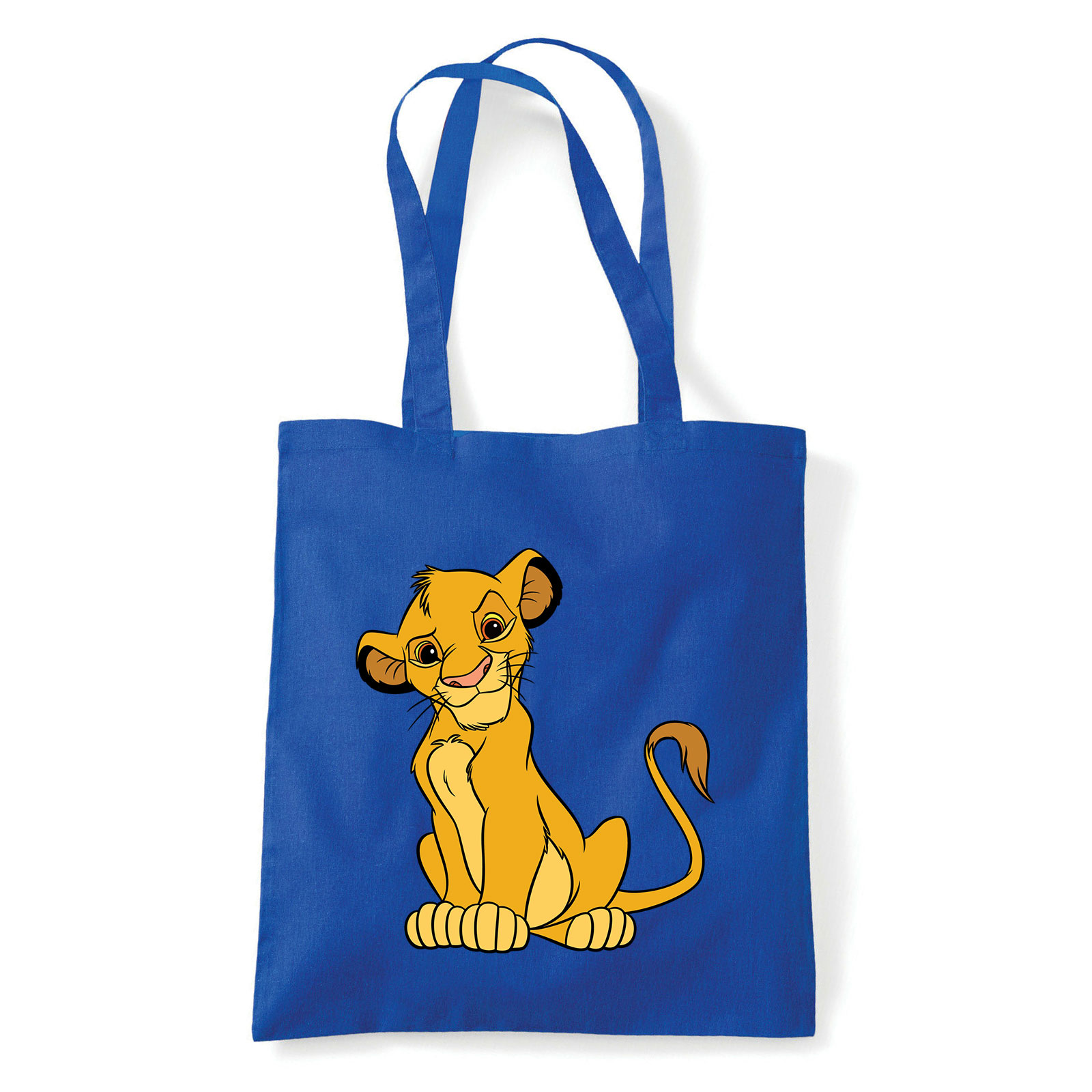 Az oroszlánkirály Kék Shopper Vászontáska