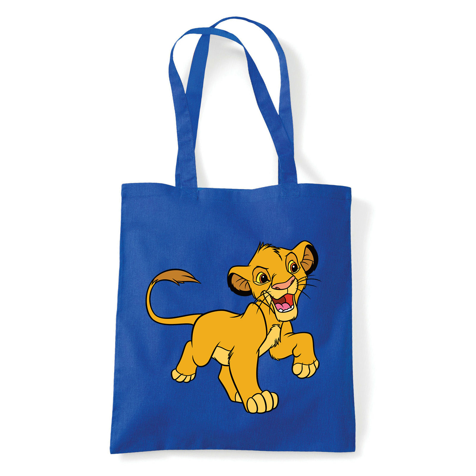 Az oroszlánkirály Kék Shopper Vászontáska