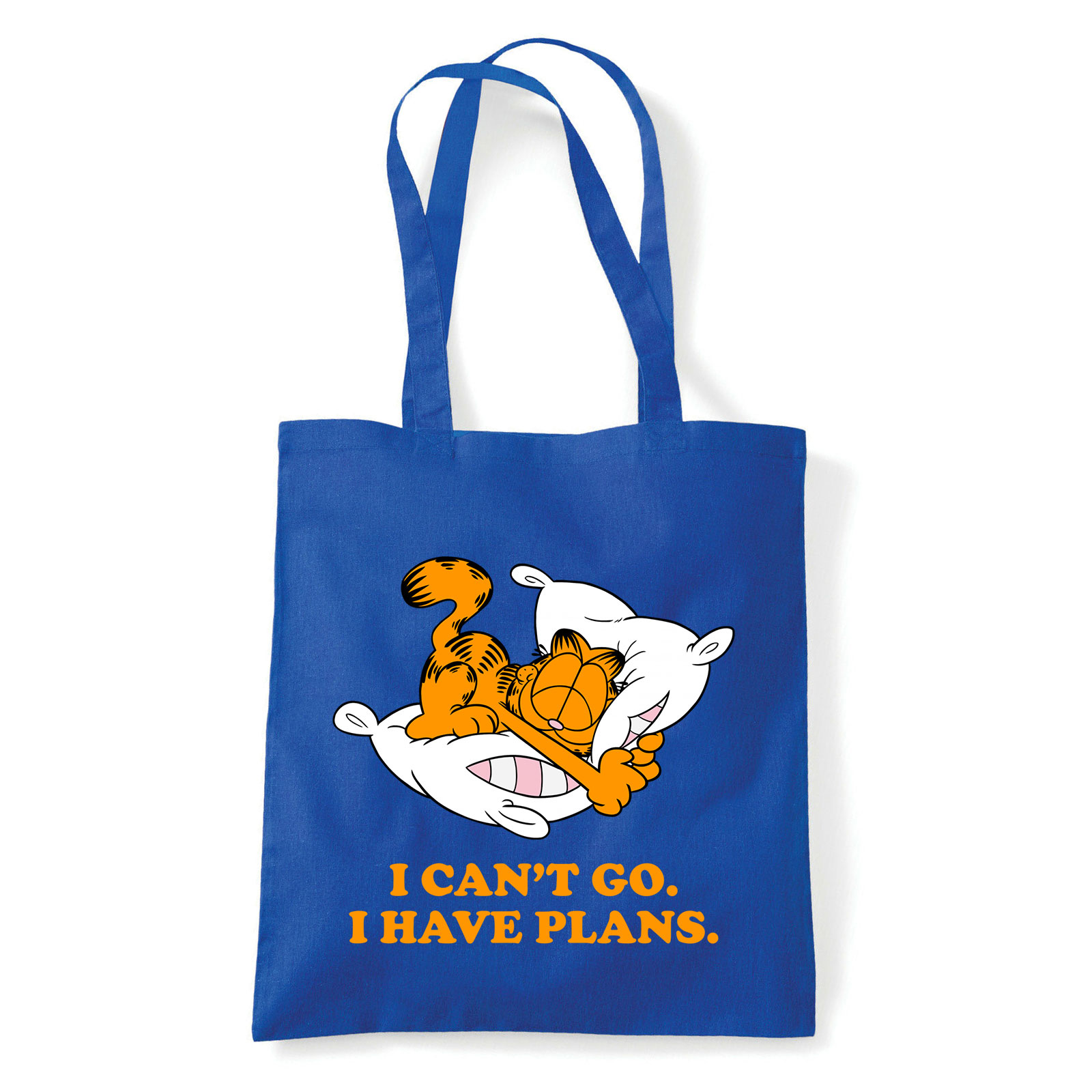 garfield alvós lusta Kék Shopper Vászontáska