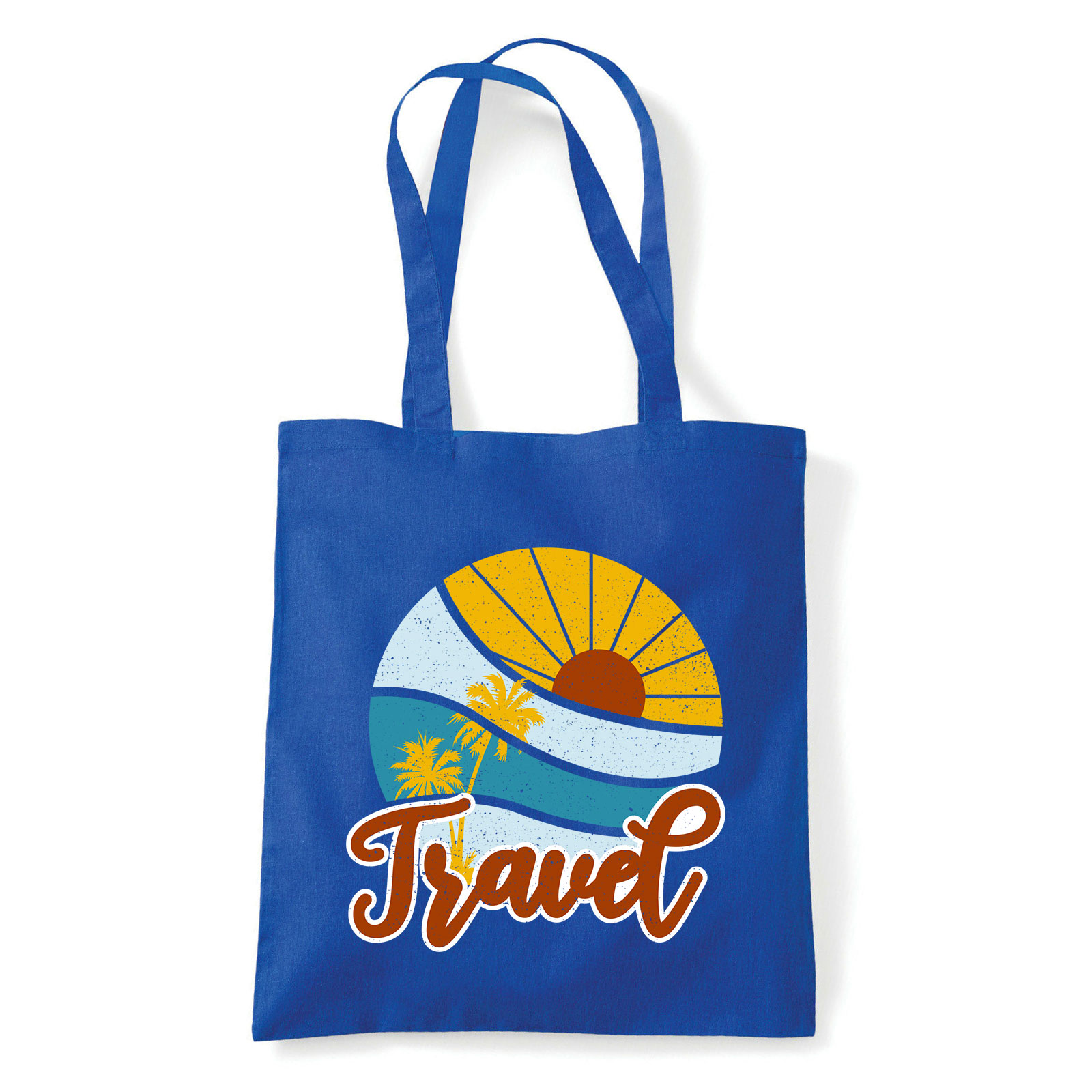 travel utazás nyaralás Kék Shopper Vászontáska