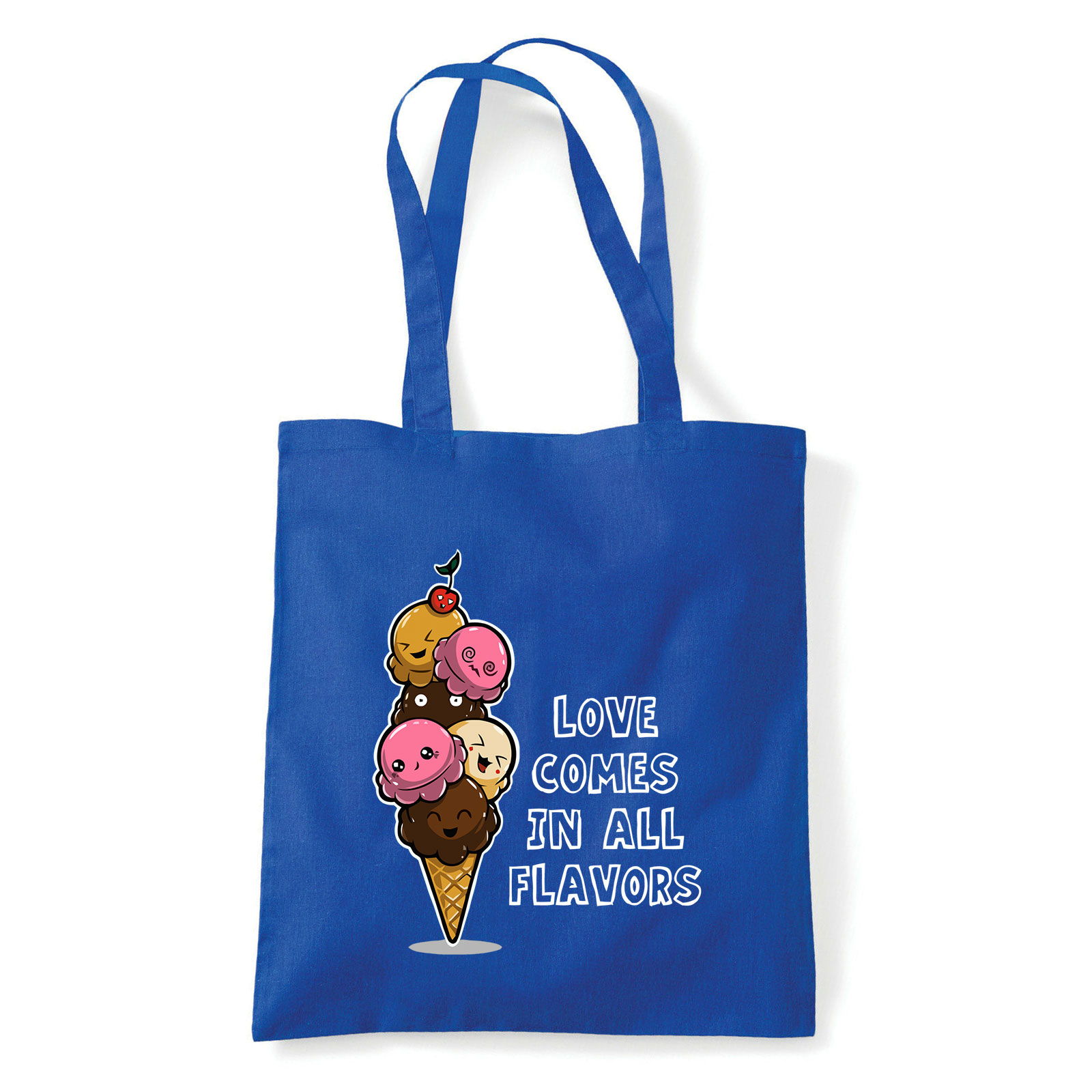 fagyi fagylalt nyár Kék Shopper Vászontáska