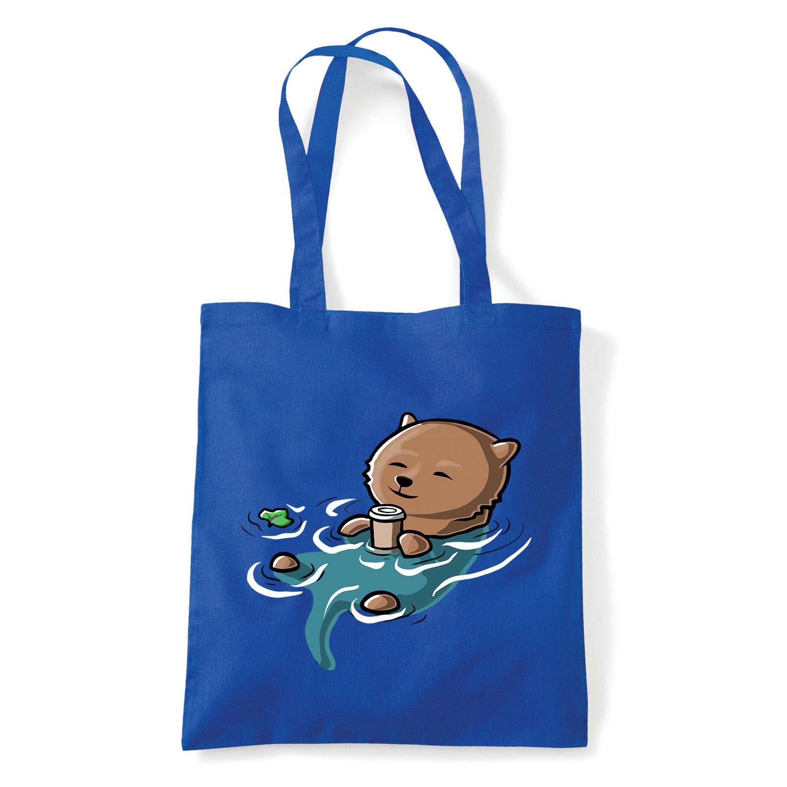 vidra Kék Shopper Vászontáska