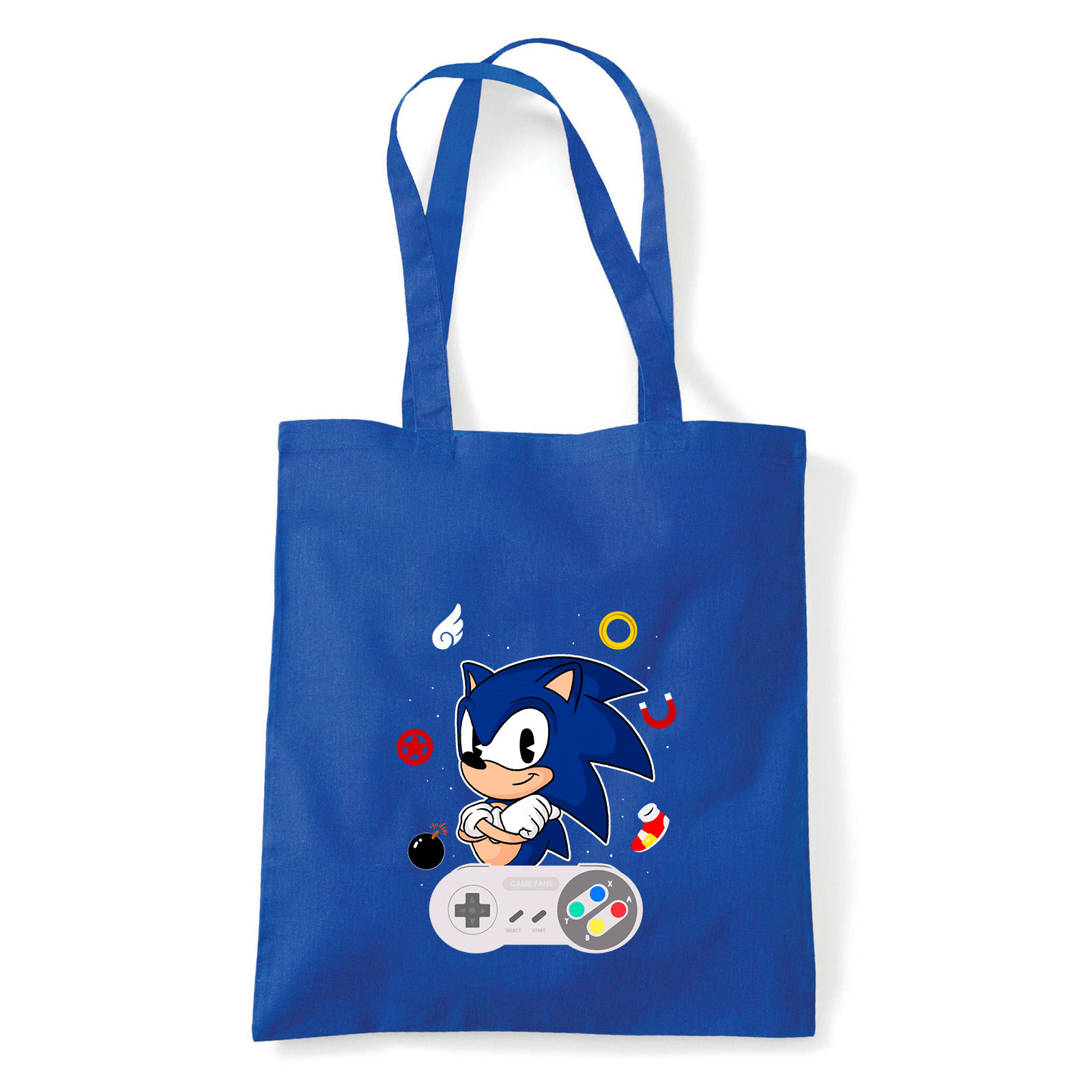sonic Kék Shopper Vászontáska