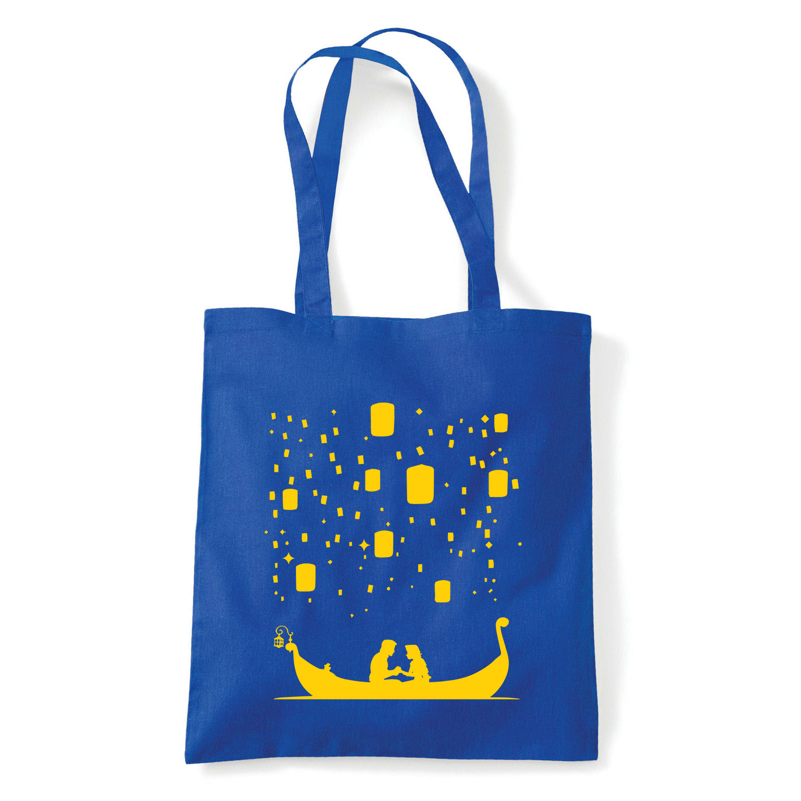 aranyhaj  Kék Shopper Vászontáska