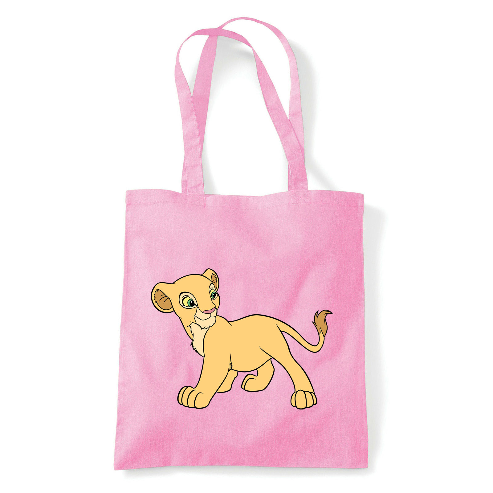 Az oroszlánkirály nala Rózsaszín Shopper Vászontáska