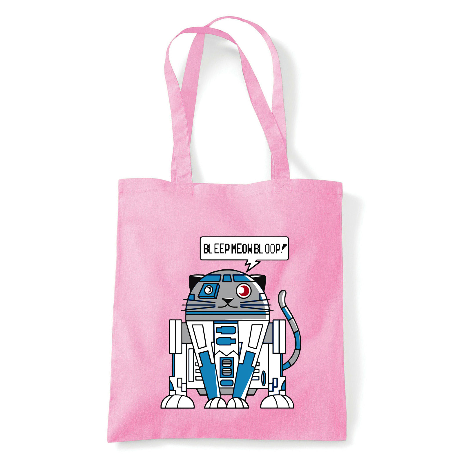 cica cicás macsa macskás Rózsaszín Shopper Vászontáska