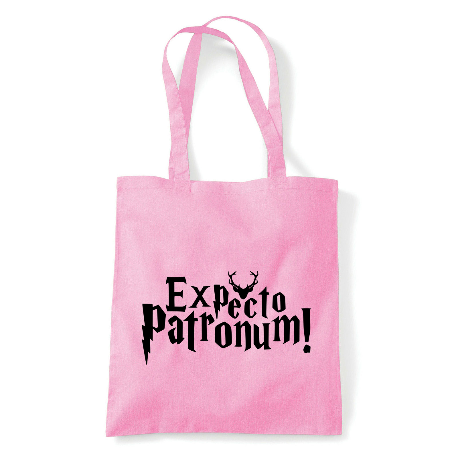 harry potter expecto patronum Rózsaszín Shopper Vászontáska