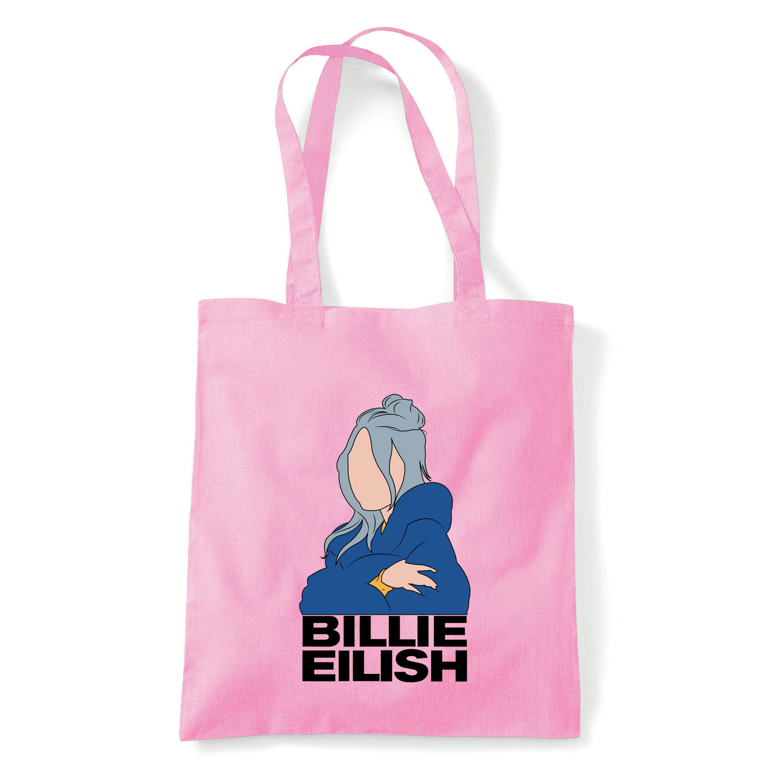 billie eilish Rózsaszín Shopper Vászontáska