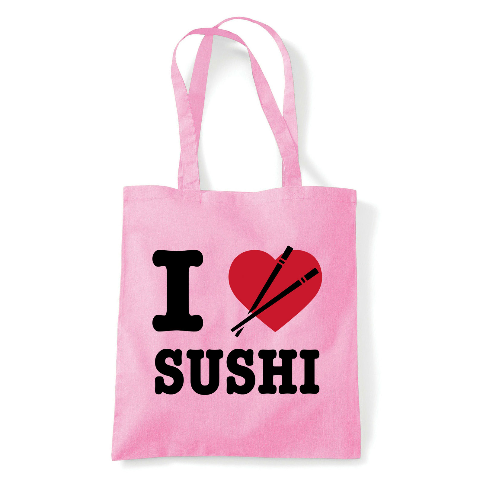 szusi sushi Rózsaszín Shopper Vászontáska
