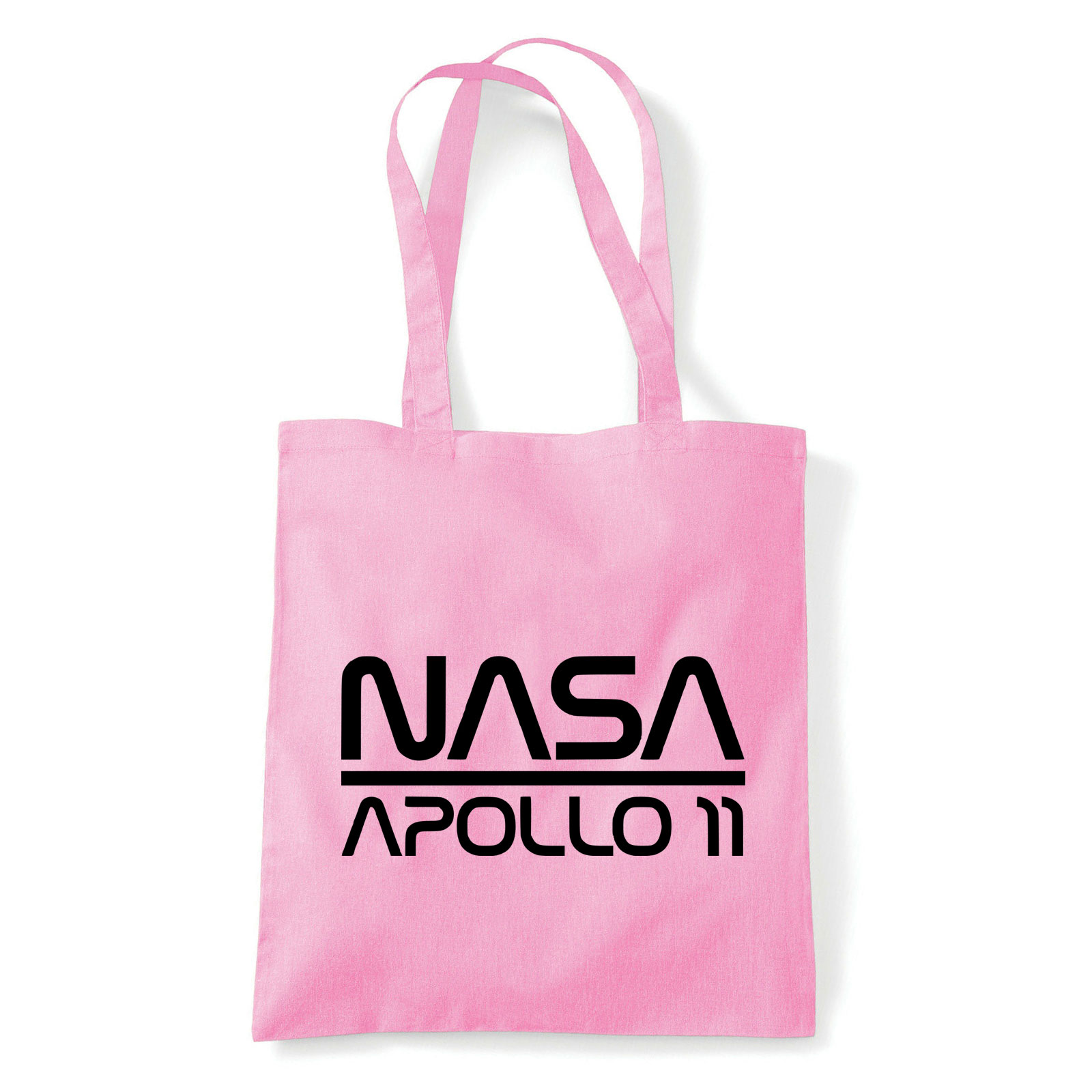 nasa apollo 11 Rózsaszín Shopper Vászontáska