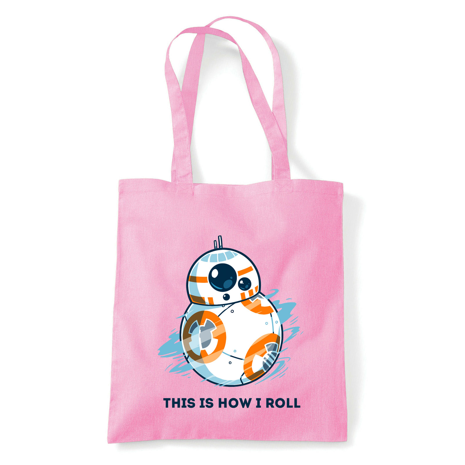 bb8 star wars Rózsaszín Shopper Vászontáska
