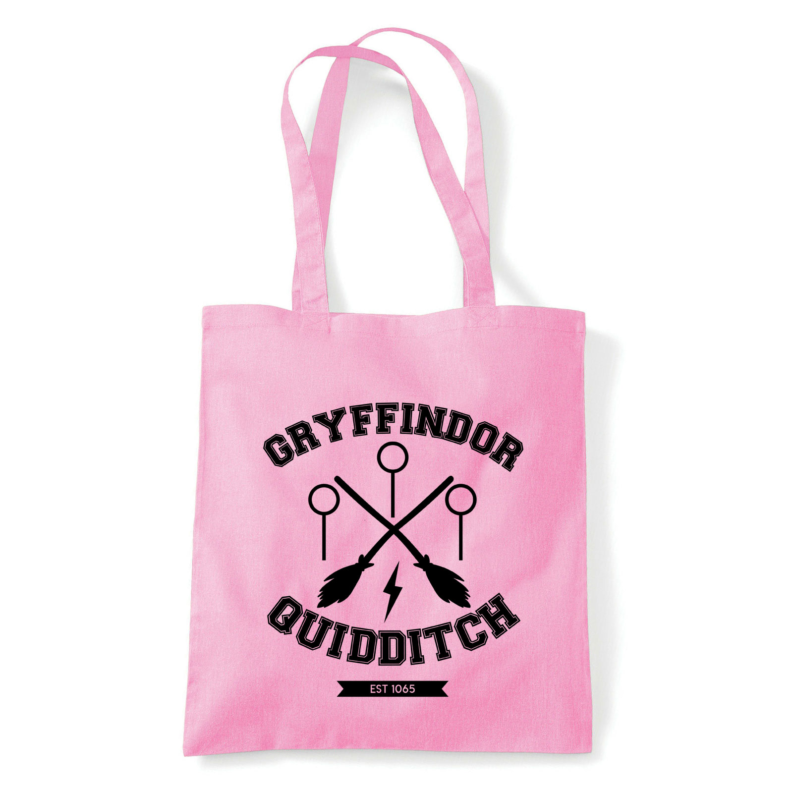 harry potter griffendél kvidics quidditch Rózsaszín Shopper Vászontáska