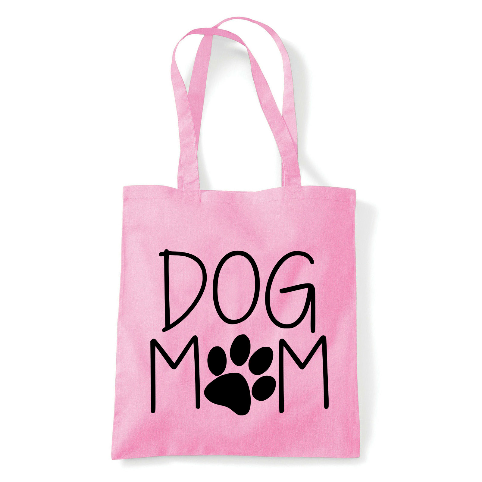 dog mom kutya kutyás Rózsaszín Shopper Vászontáska