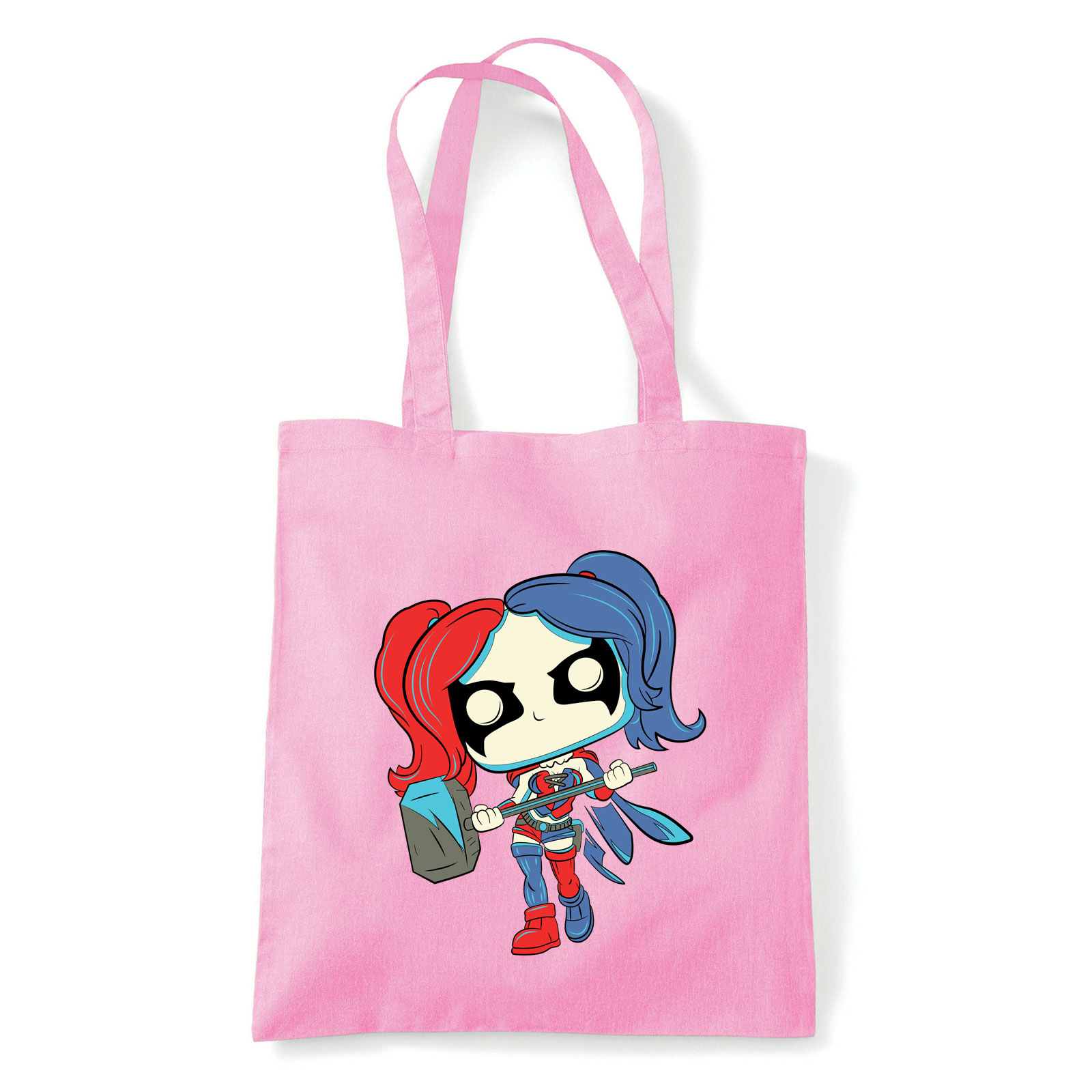 harley quinn Rózsaszín Shopper Vászontáska