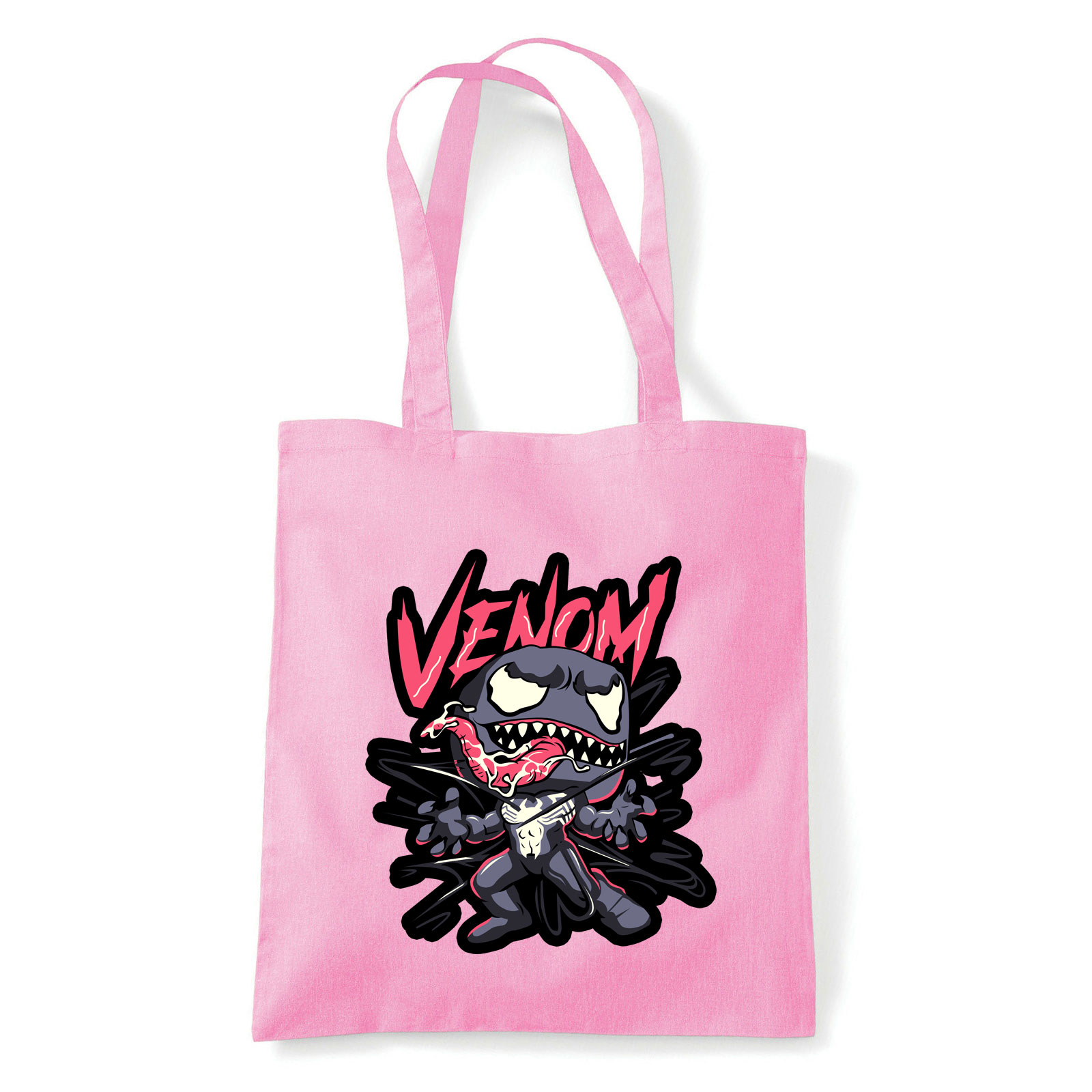 venom méreg Rózsaszín Shopper Vászontáska