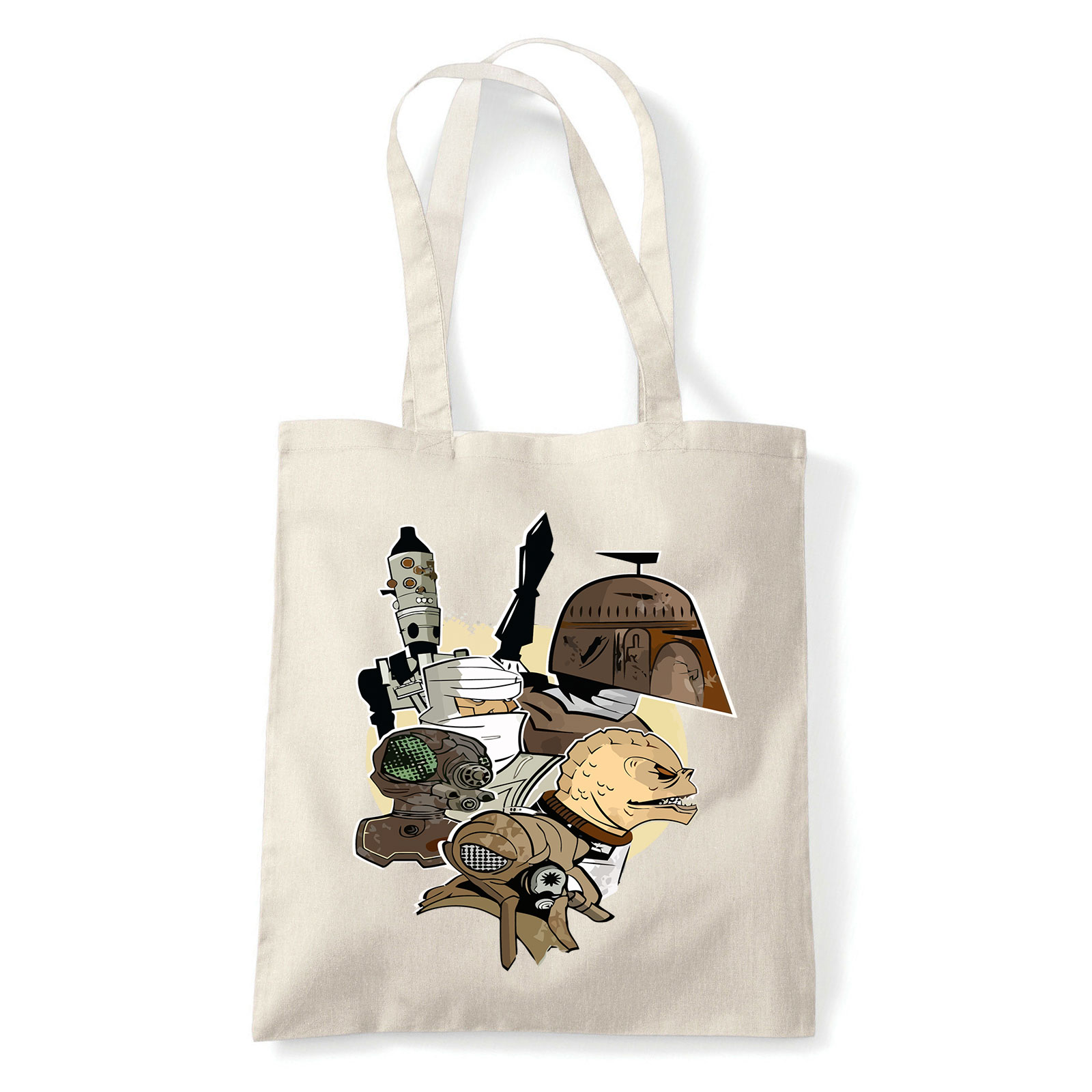 Star Wars Boba Fett Dengar Homok Shopper Vászontáska