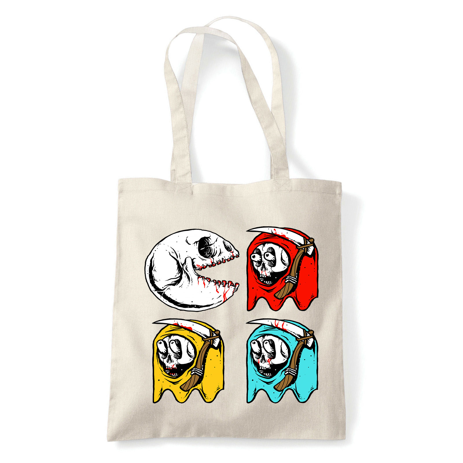 pac man Homok Shopper Vászontáska