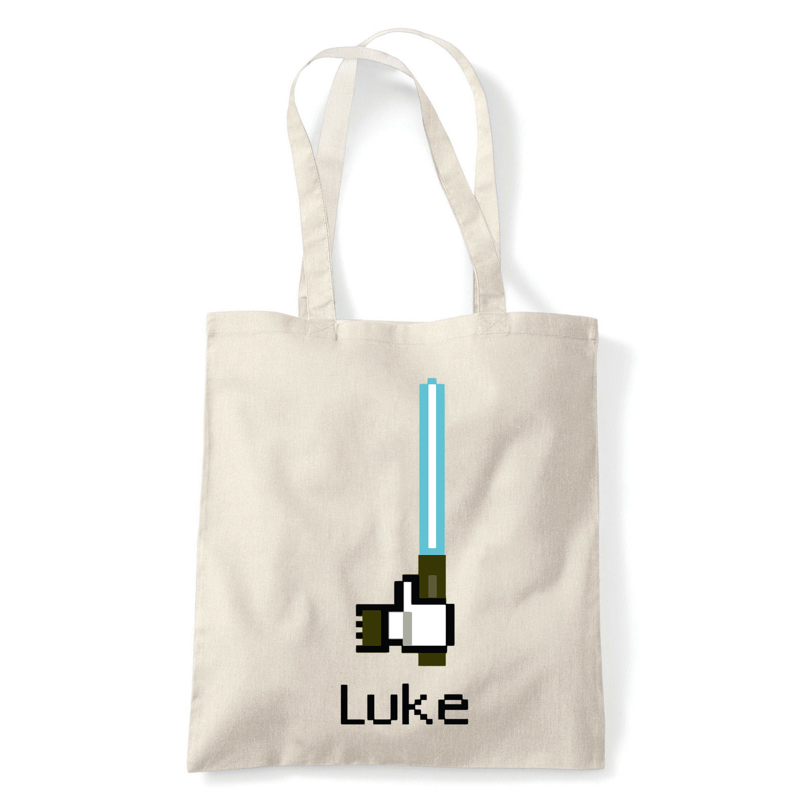 luke skywalker star wars facebook like humor Homok Shopper Vászontáska