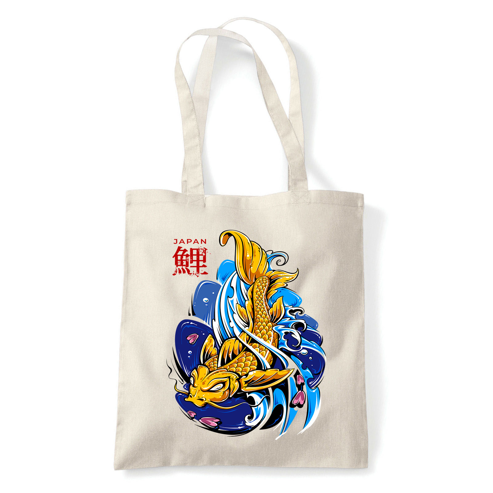aranyhal japán Homok Shopper Vászontáska