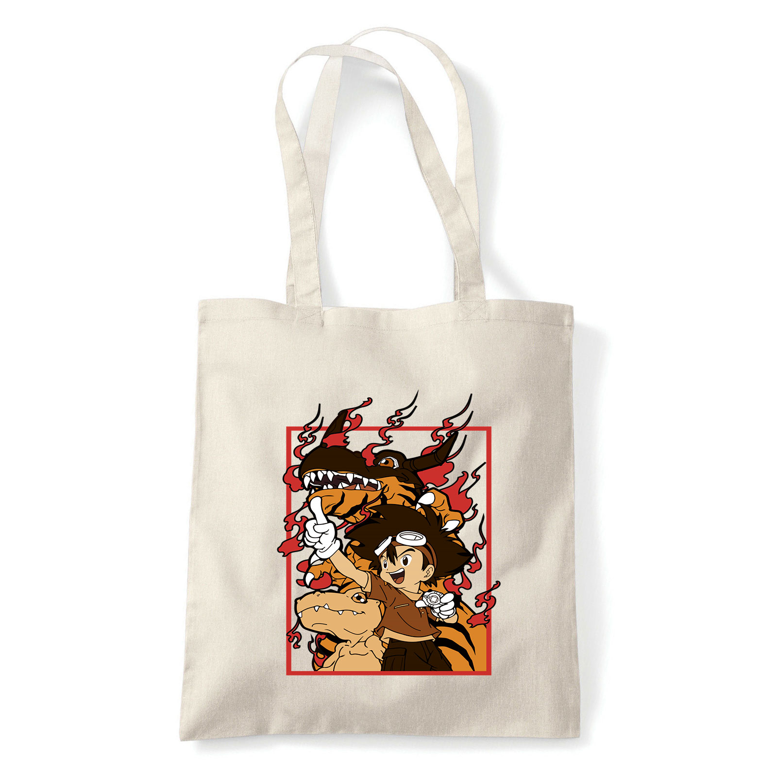 agumon digimon tai Homok Shopper Vászontáska