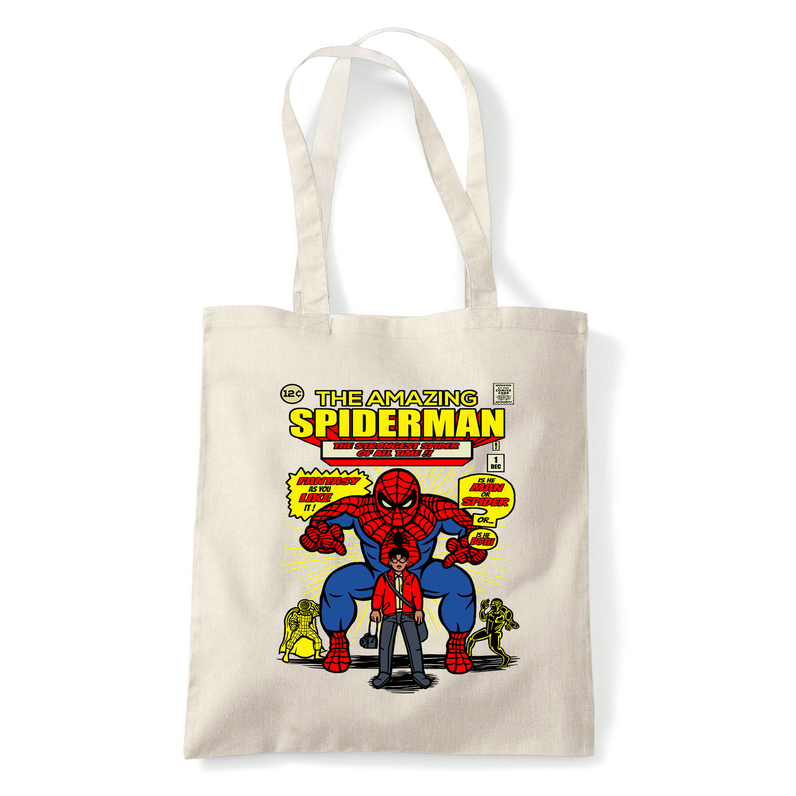 Amazing Spider Man pókember Homok Shopper Vászontáska