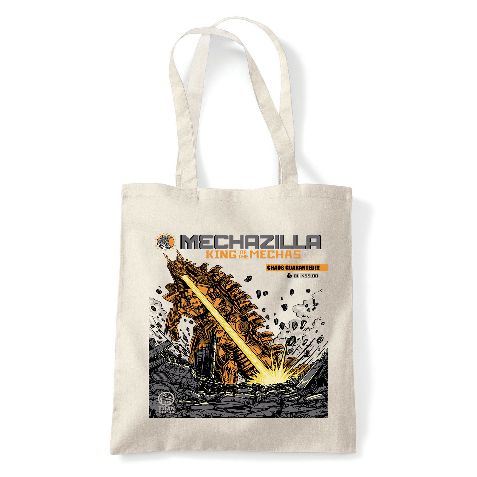 godzilla Homok Shopper Vászontáska