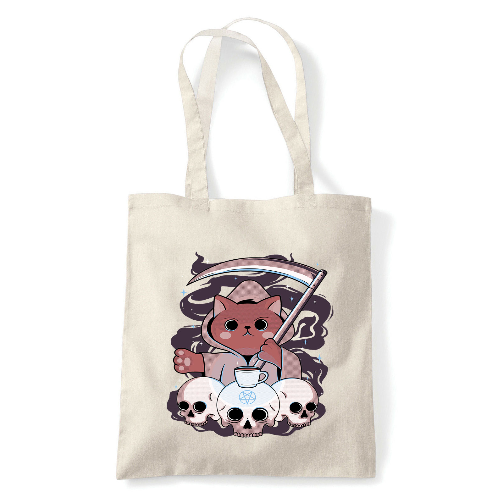 macska macskás cica cicás Homok Shopper Vászontáska