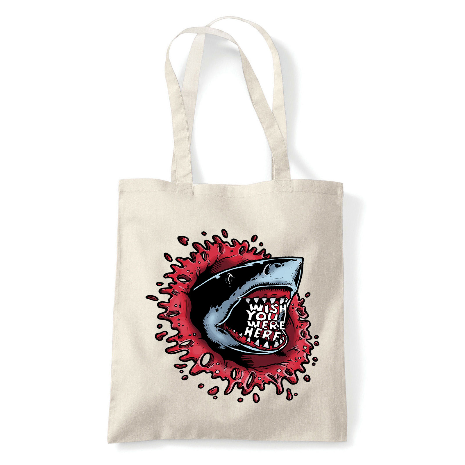 cápa cápást Homok Shopper Vászontáska