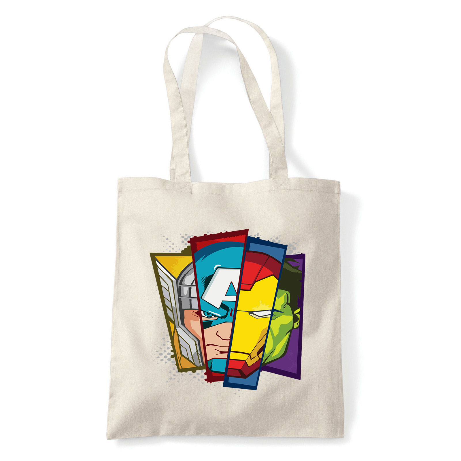 avengers bosszúállók thor iron man hulk amerika kapitány vasember Homok Shopper Vászontáska