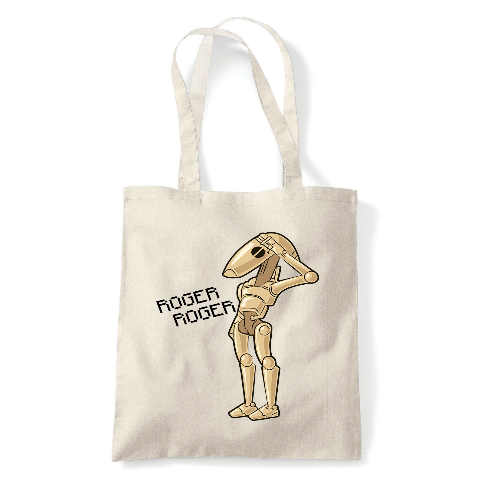 star wars roger droid Homok Shopper Vászontáska