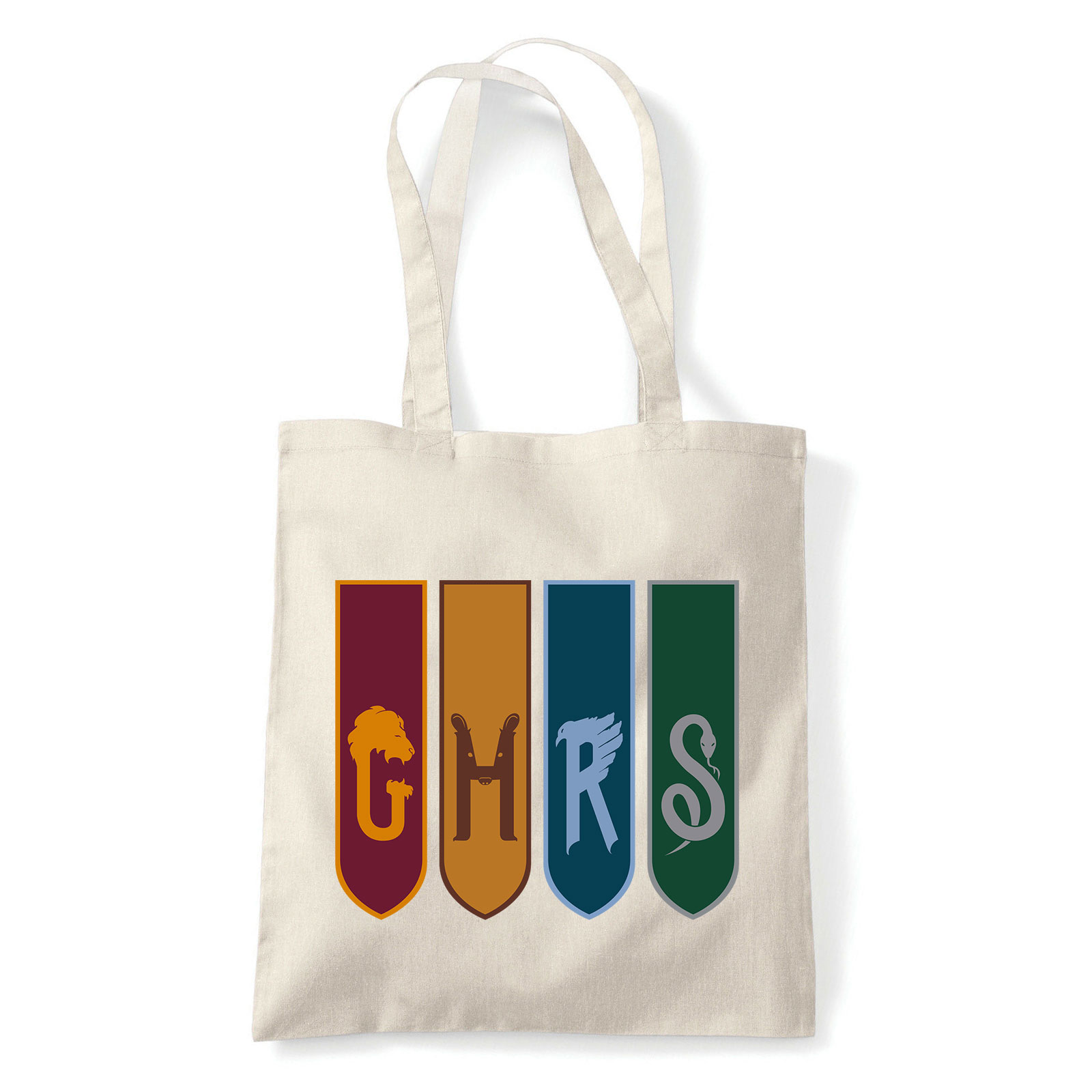 Harry Potter Hogwarts Házak Homok Shopper Vászontáska