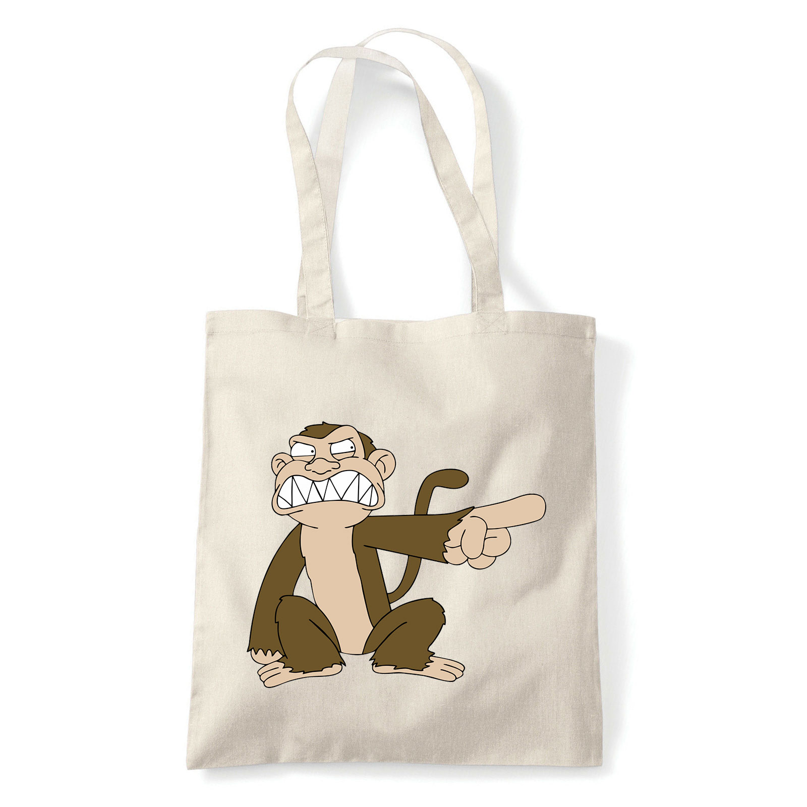 Family Guy Evil Monkey Gonosz Majom Homok Shopper Vászontáska