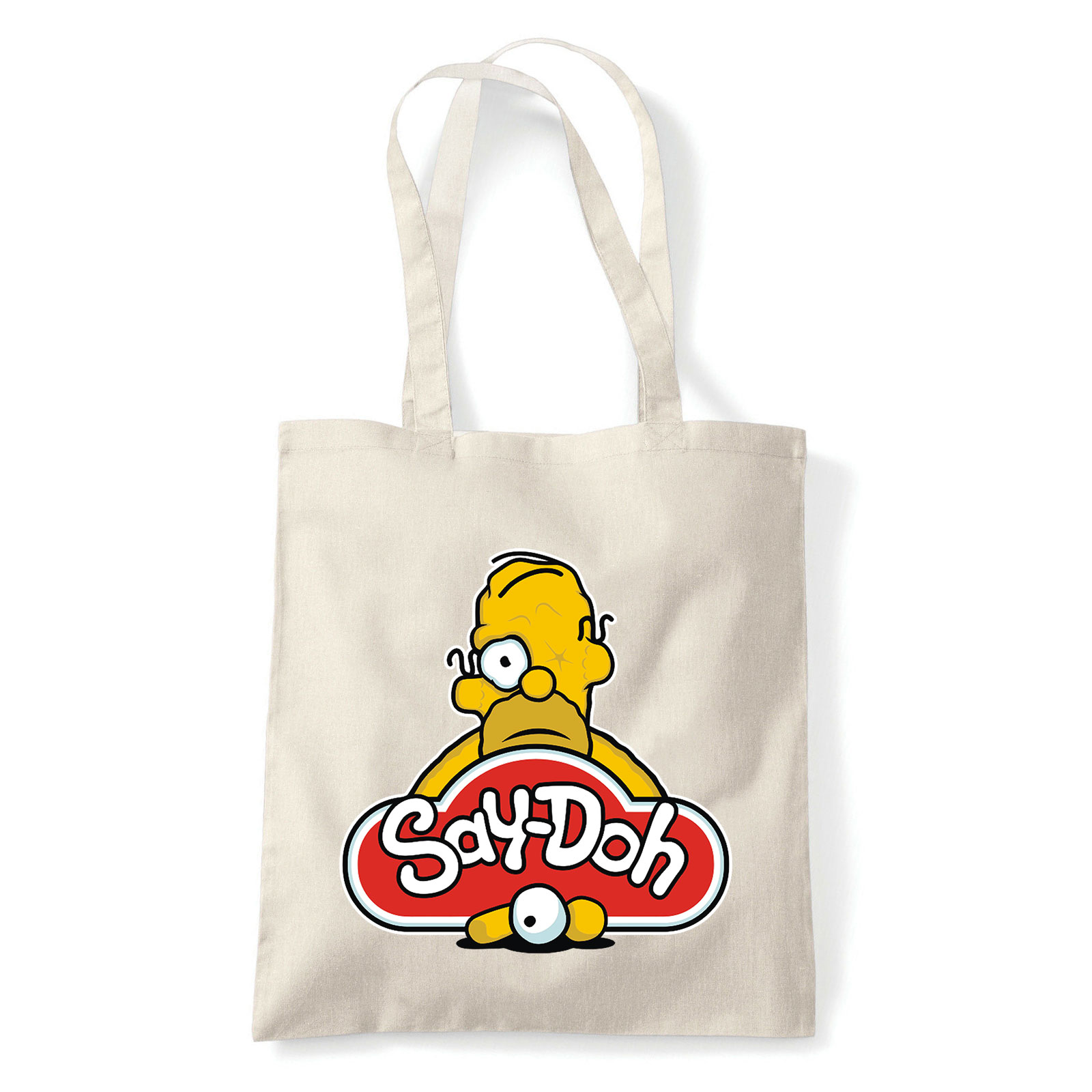humor homer simpson play doh gyúrma Homok Shopper Vászontáska