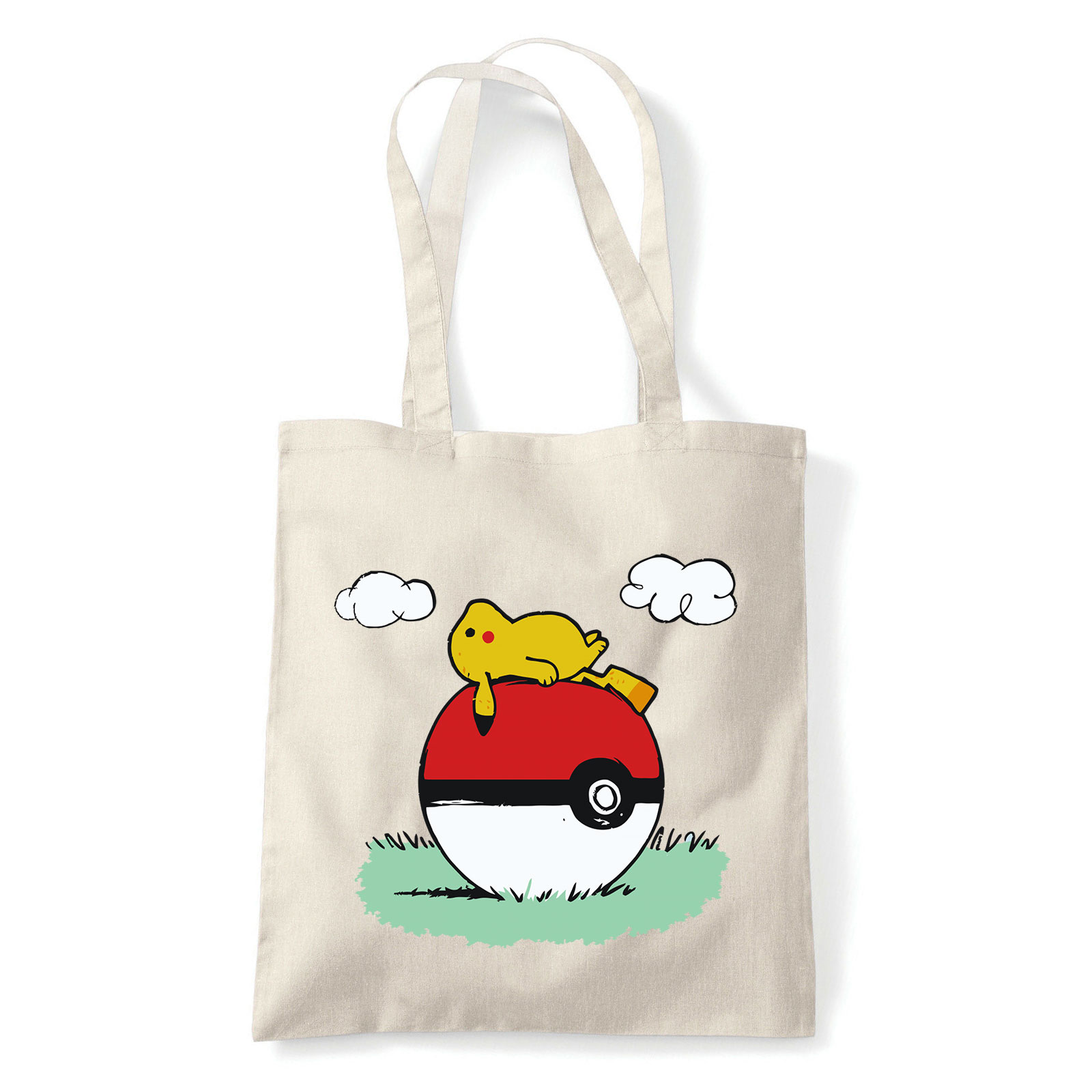 Pikachu Pokemon Snoopy Homok Shopper Vászontáska