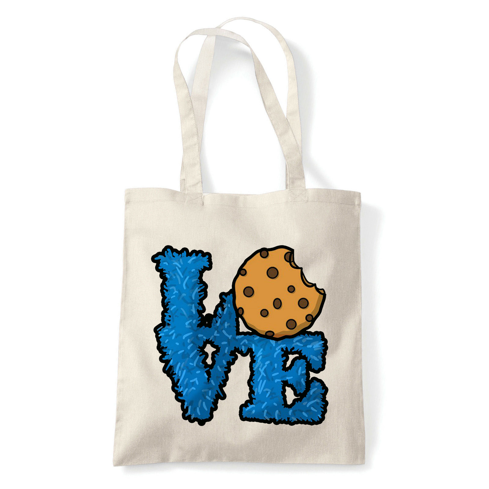 sütiszörny cookie love Homok Shopper Vászontáska
