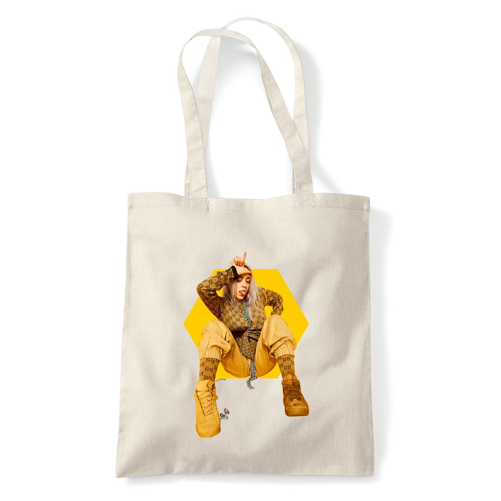 billie eilish Homok Shopper Vászontáska
