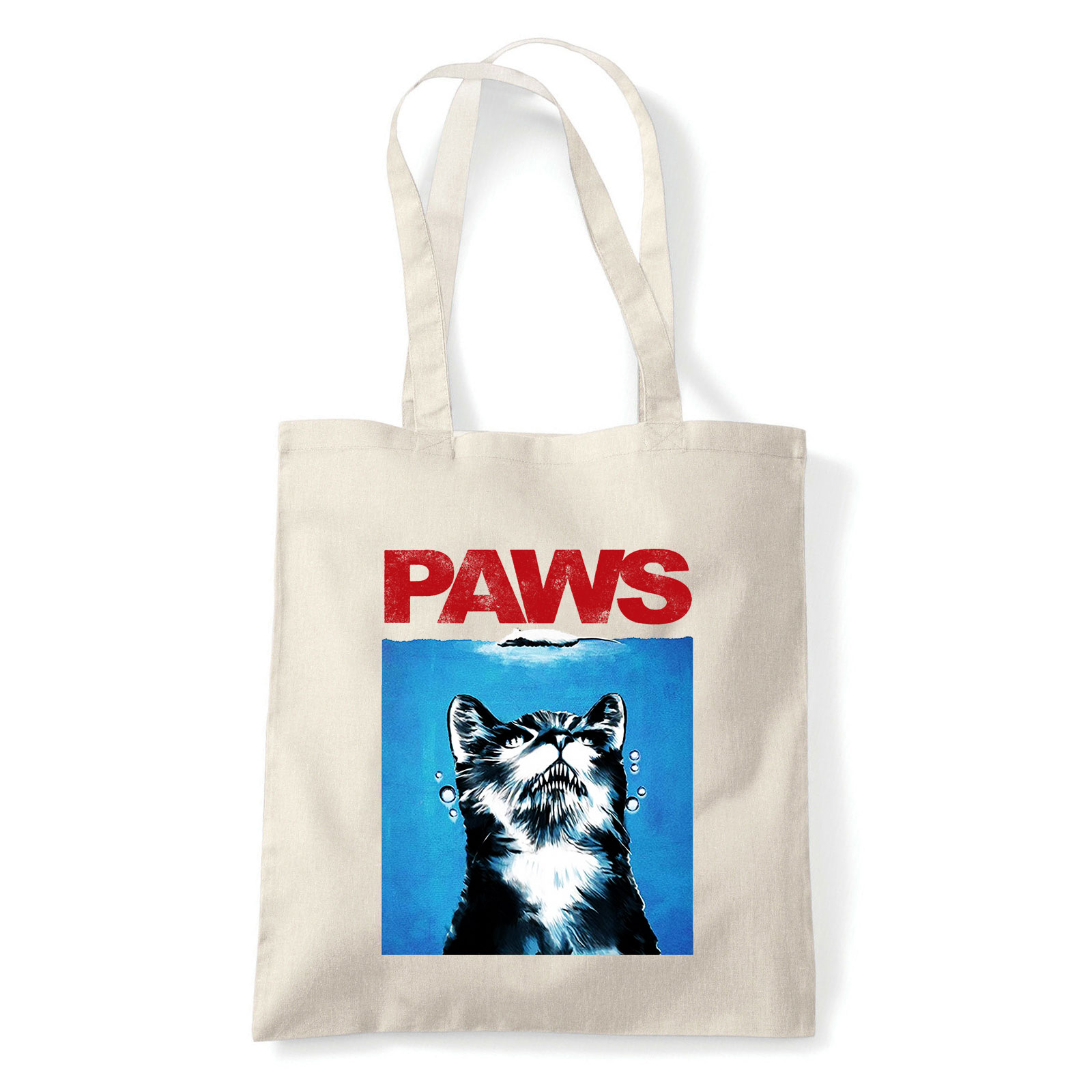 paws macsa macskás cica Homok Shopper Vászontáska