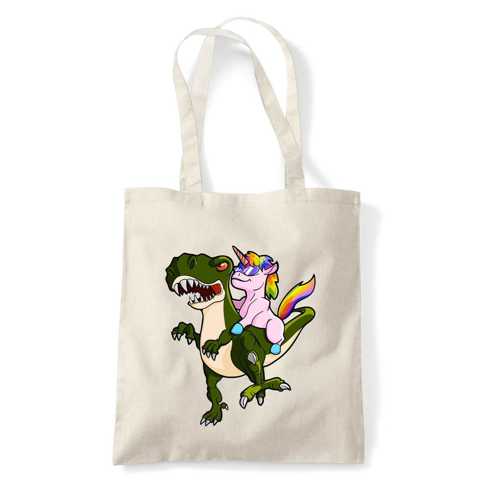 unikornis t-rex Homok Shopper Vászontáska