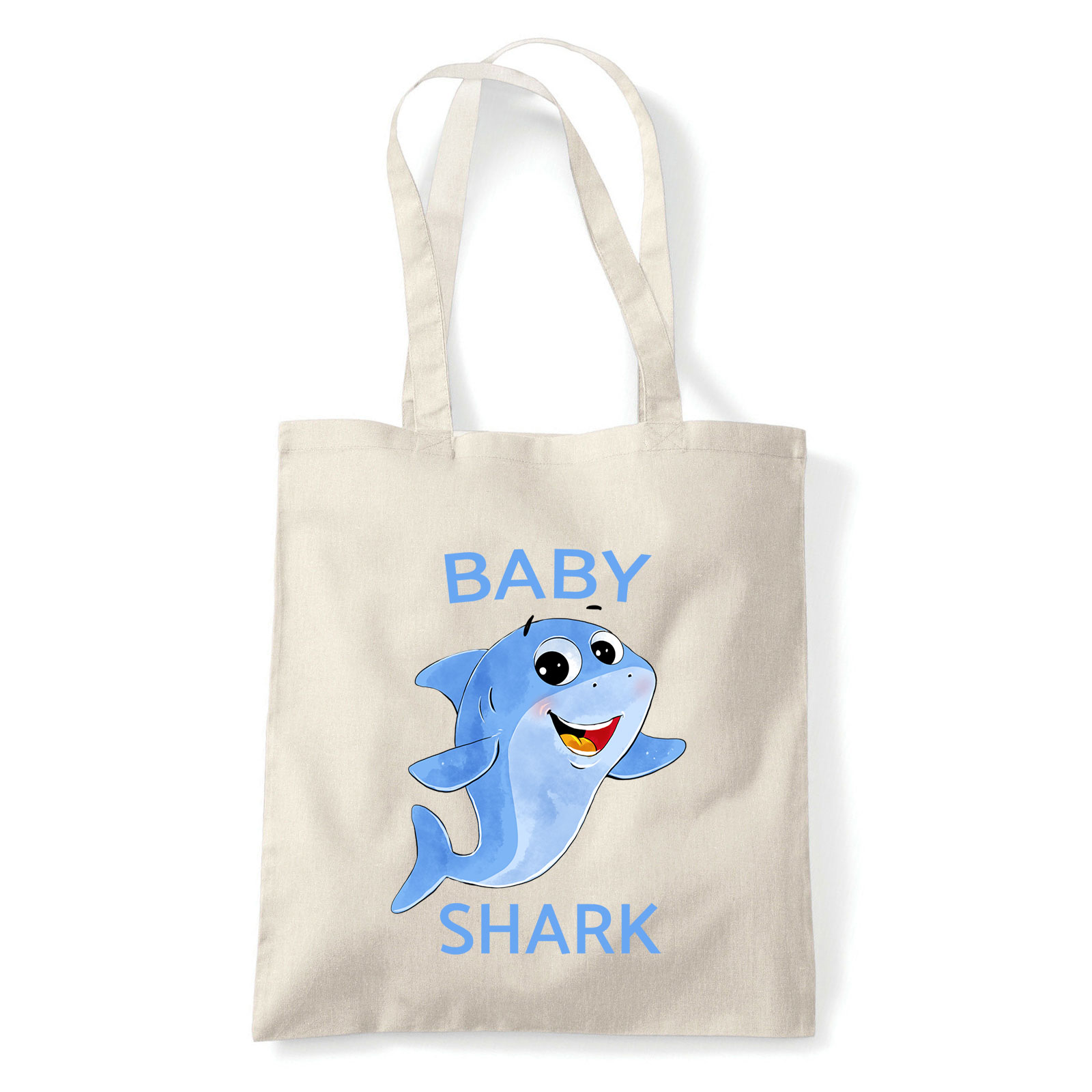 baby shark cápa Homok Shopper Vászontáska